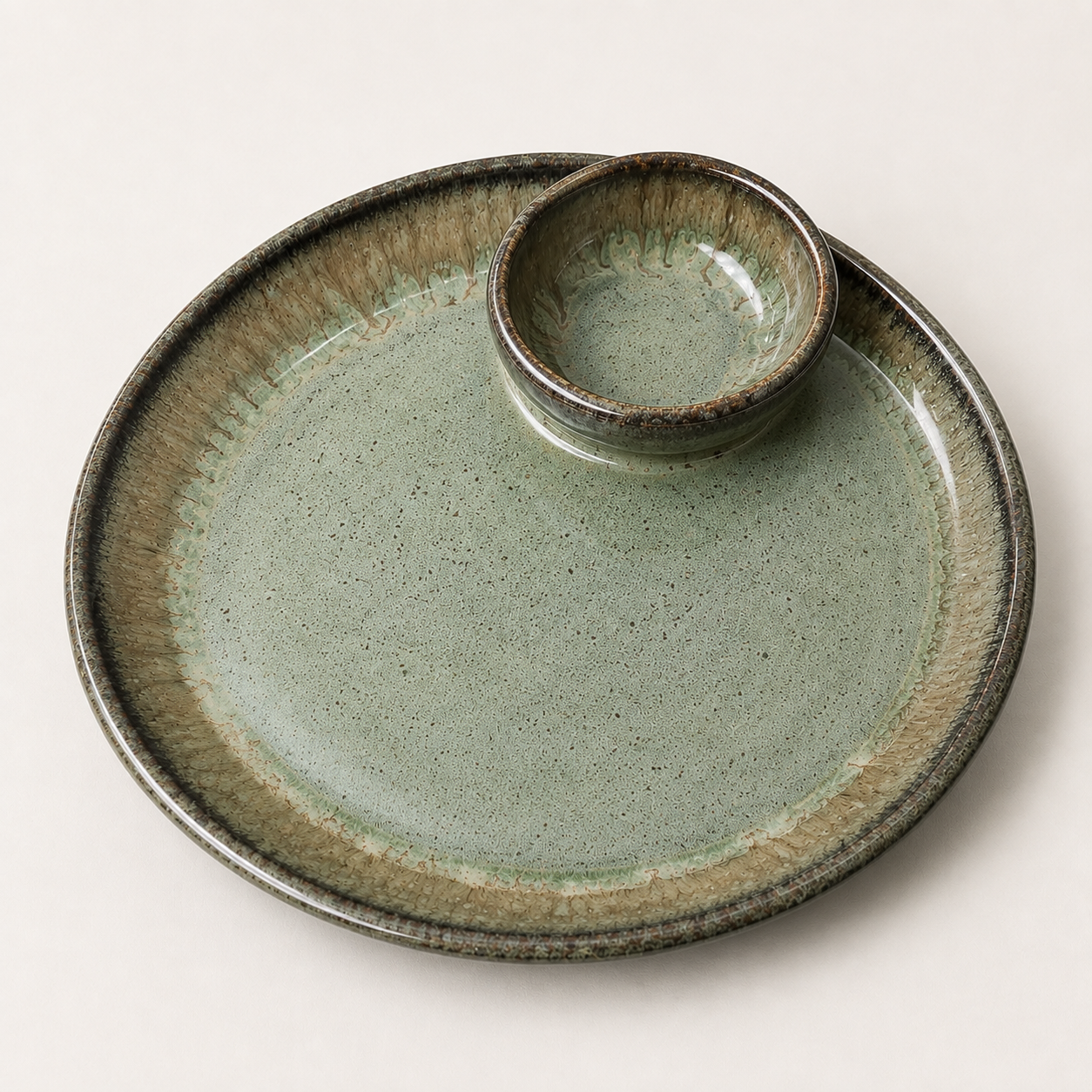 Sage Chip and Dip Serving Set