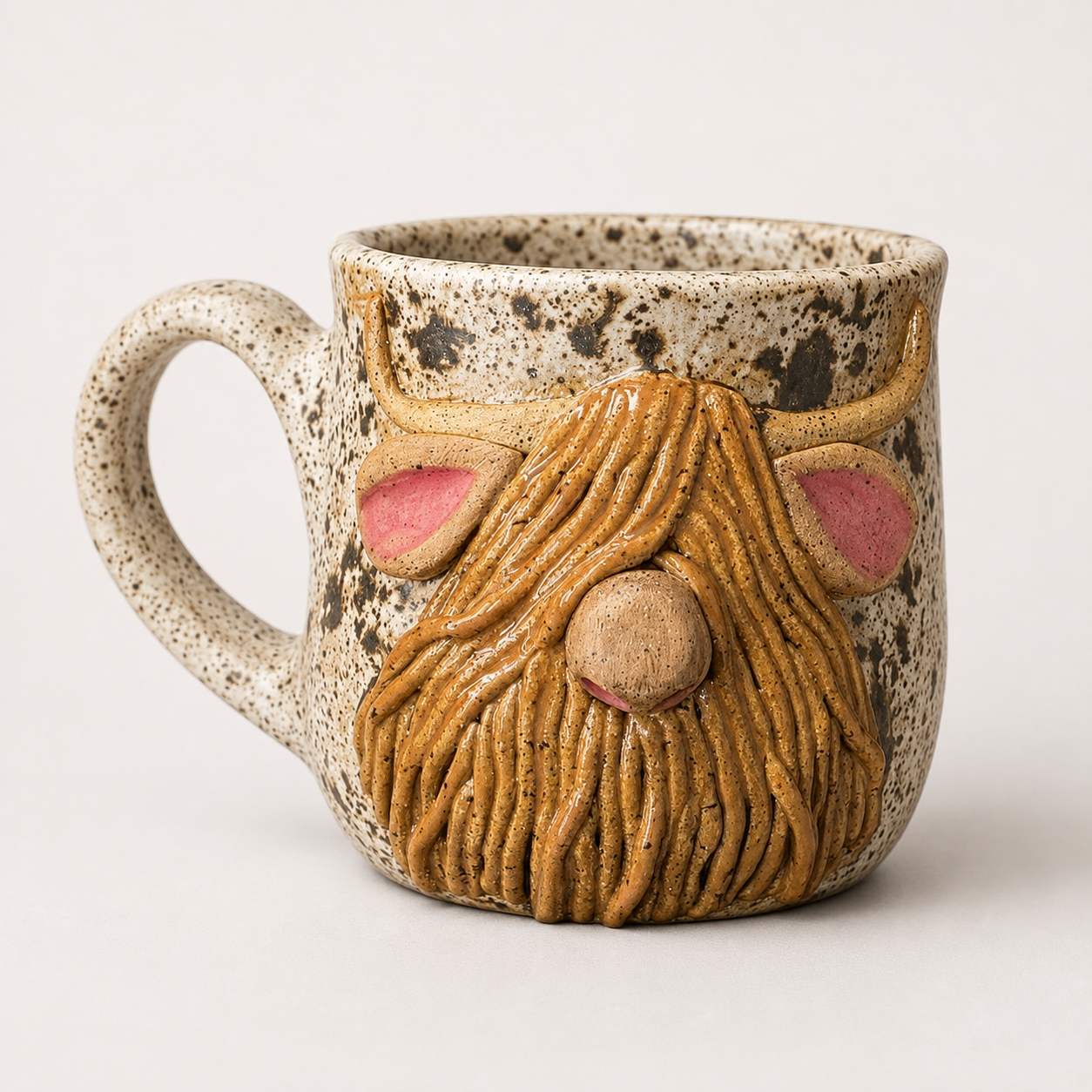 Speckled Highland Cow Mug