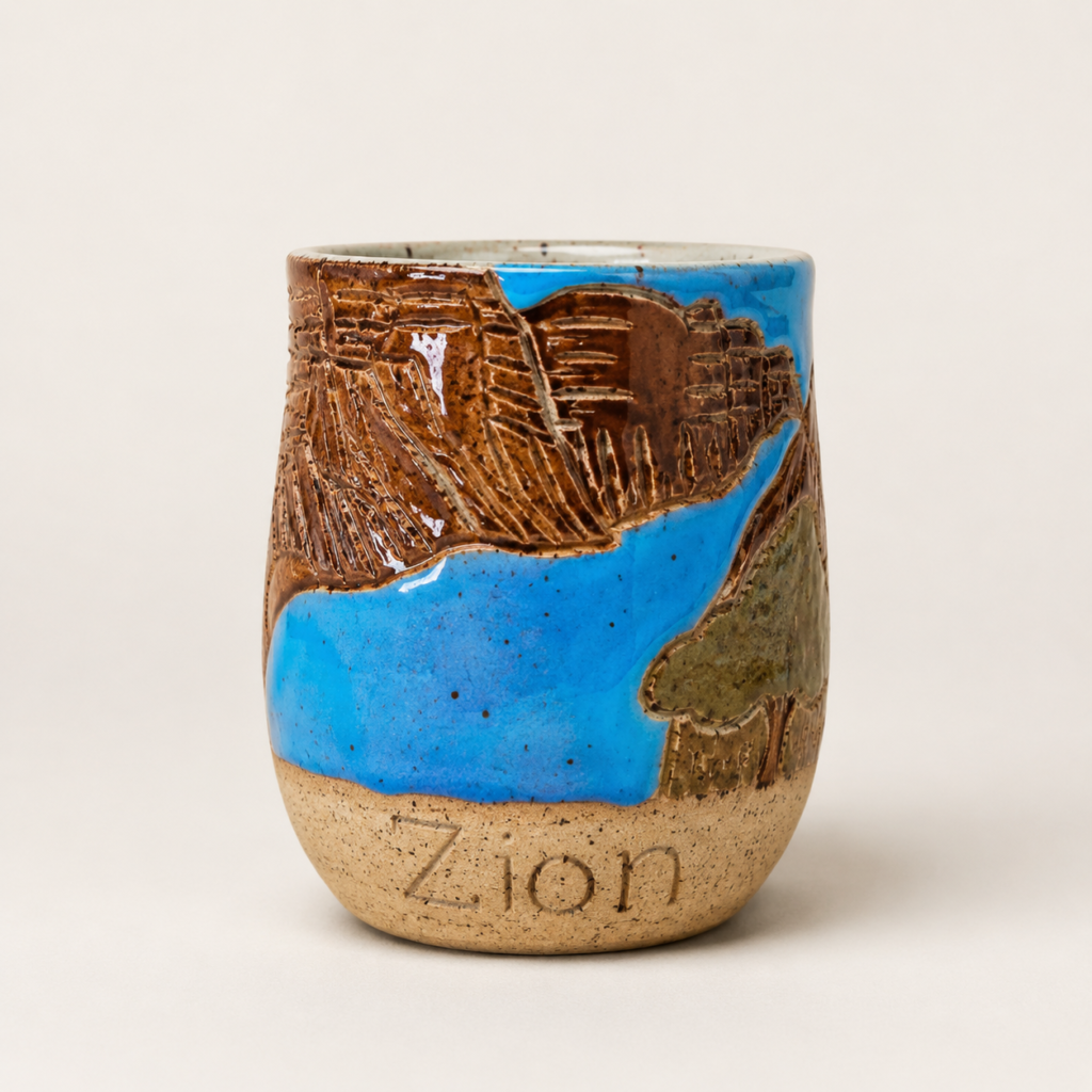 Zion Landscape Ceramic Tumbler
